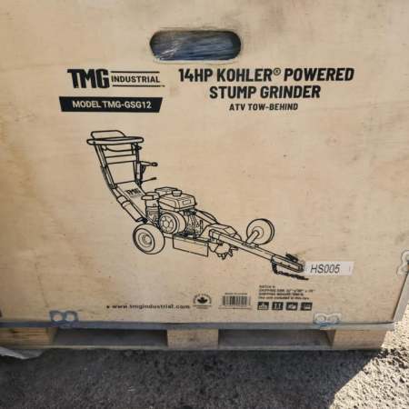 TMG Industrial Tow Behind Stump Grinder - $2,000.00