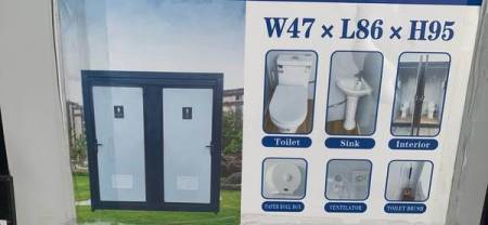 Mobile restrooms - $3,000