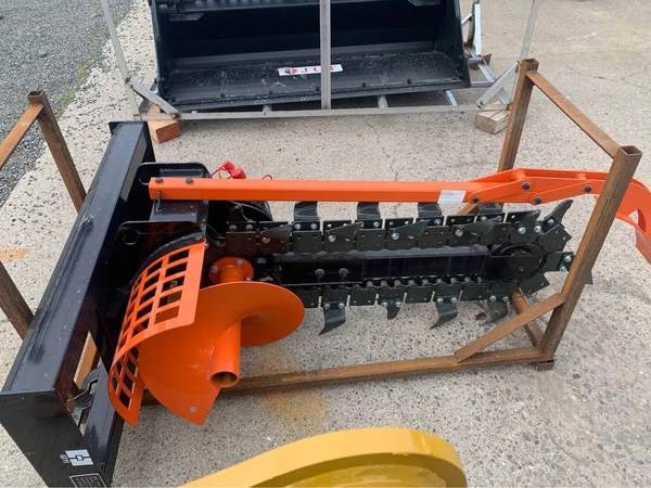 Skid Steer Trencher - $2,500