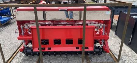 3 point seeder - also fits skid steers - $2,300