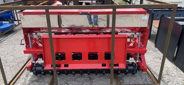 3 point seeder - also fits skid steers - $2,300