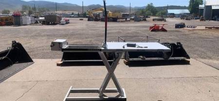 Hydraulic Electric Lift Dolly Cart - $750