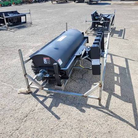 Skid Steer Angle Broom - $1,600