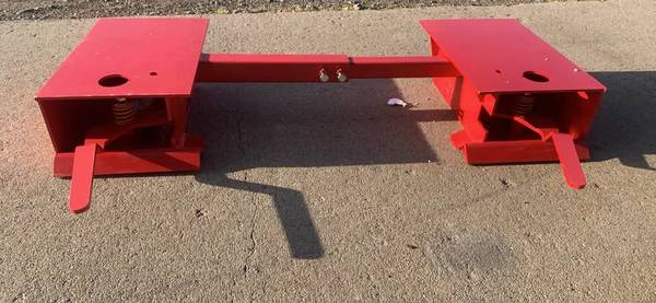 Skid steer quick attach adapter - $300